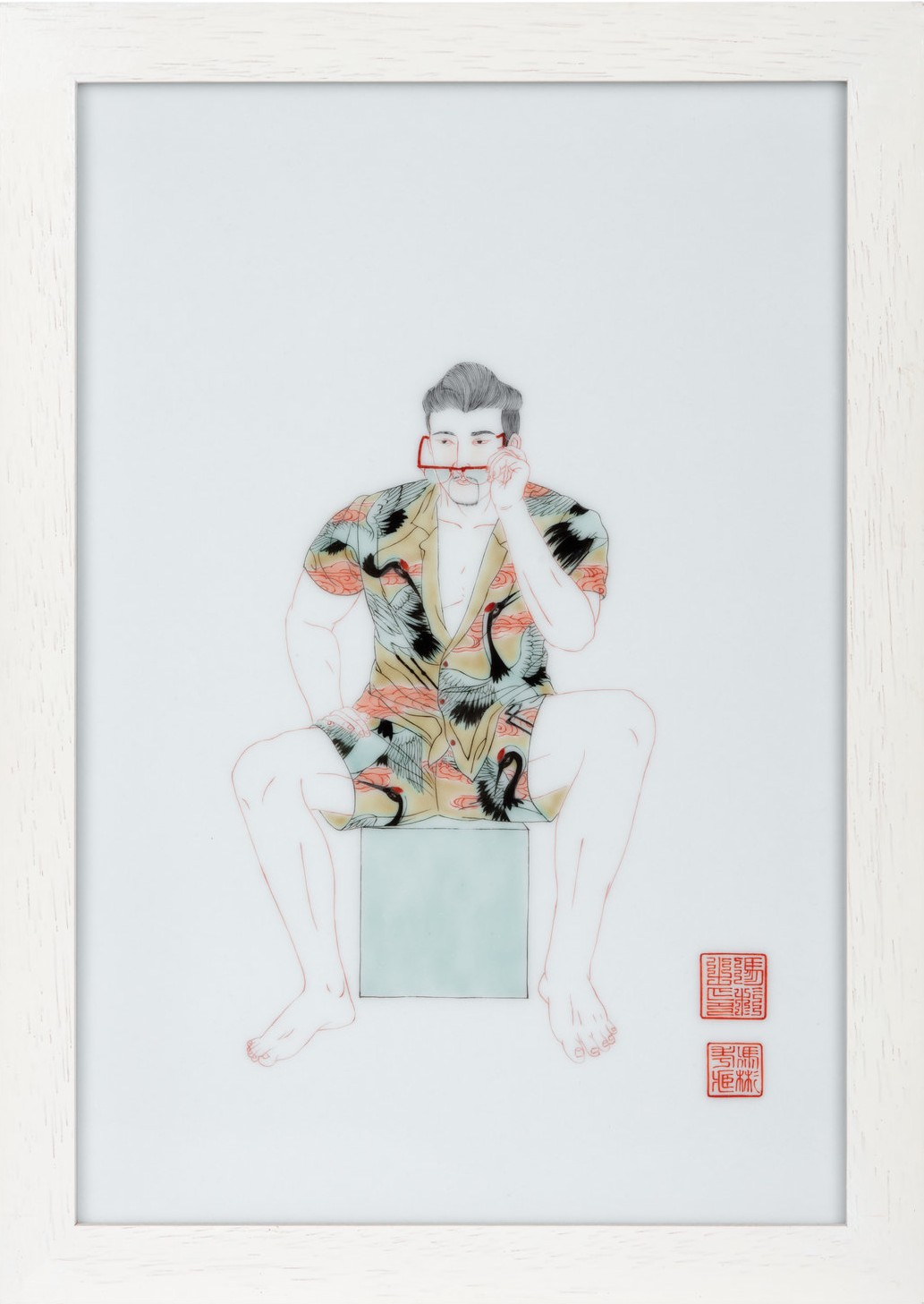 Suitman in a Hawaiian Shirt #5