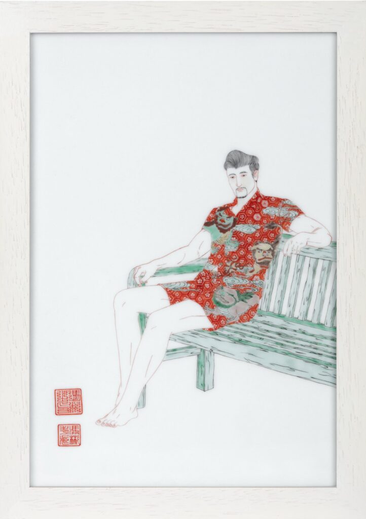 Suitman in a Hawaiian Shirt #6