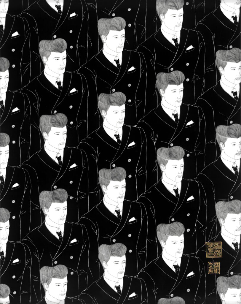 An Array of Suitmen