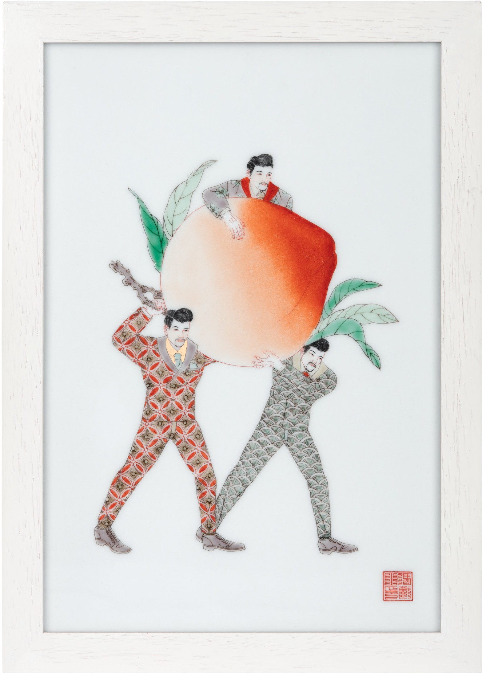 Suitman | Three-Peach Figure-1