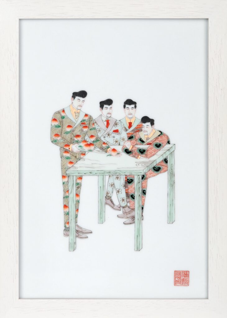 Suitman | Peach Gathering at a Square Table-2